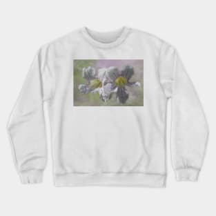 Lavender Trumpet Vine Flower Digital Art Crewneck Sweatshirt